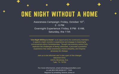 ONE NIGHT WITHOUT A HOME