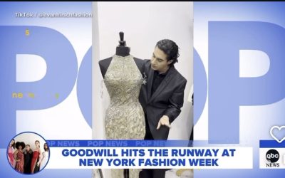 Goodwill at Fashion Week